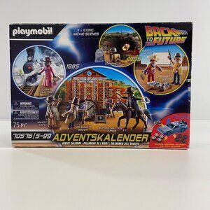 Playmobil Back To The Future Adventskalender 70576 75-Piece Set Ages 5-99 Iconic